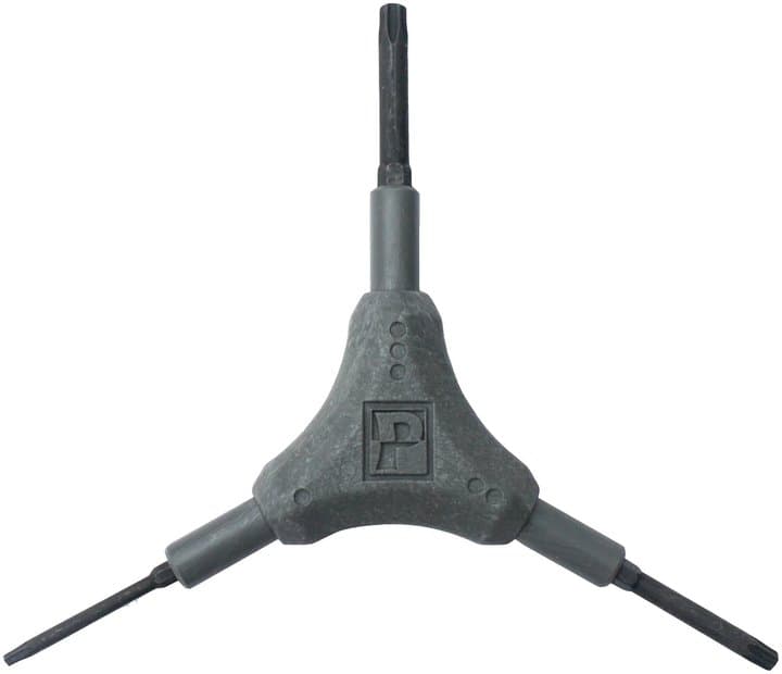 Pedros Y-Torx Vielzahnschlüssel T10/T25/T30 Grau Modell 2025