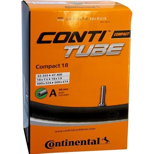 Continental Compact 18 AV Schlauch - 40 mm Schwarz Modell Aktion
