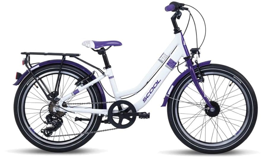 S'cool chiX twin 20 3-Gang Weiß Modell 2025