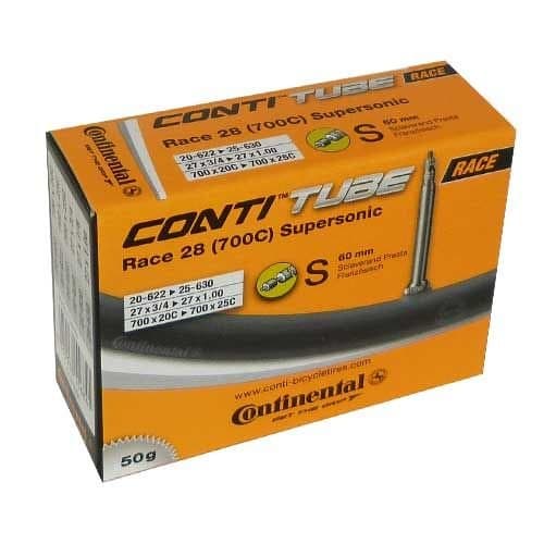 Continental Race 28 Supersonic SV Schlauch - 60 mm Schwarz Modell 2026