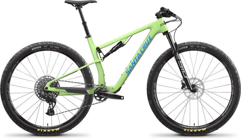 Santa Cruz Blur 4 C GX AXS-Kit Grün Modell Aktion