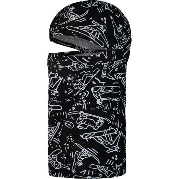 Buff ThermoNet Balaclava Kids Schwarz Modell 2025