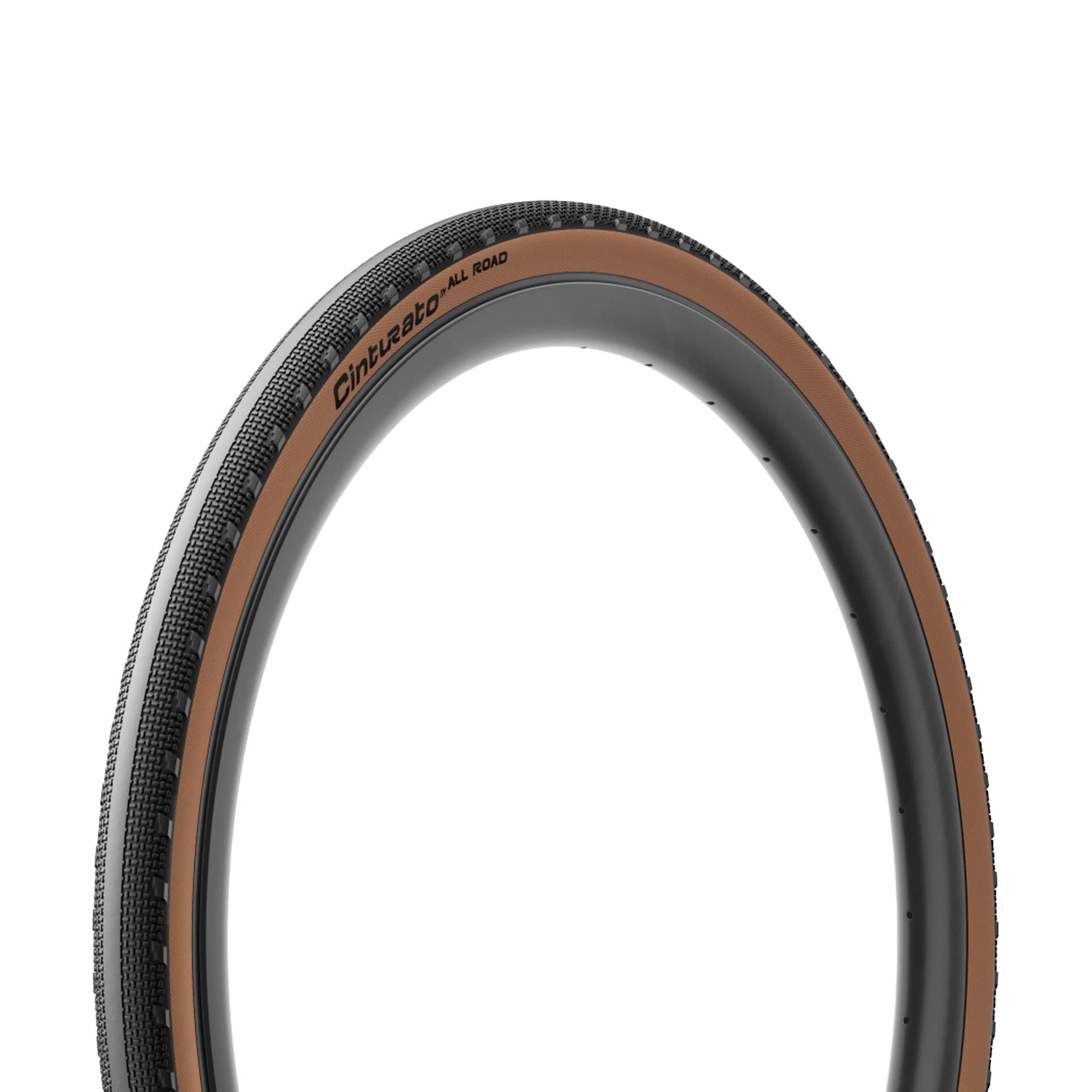 Pirelli Cinturato All Road 28x2,00" (50-622), Faltreifen, TLR, ProCompound, schwarz/braun, pannensicher, Grip auf Asphalt & Schotter, ideal für Allroad-Touren